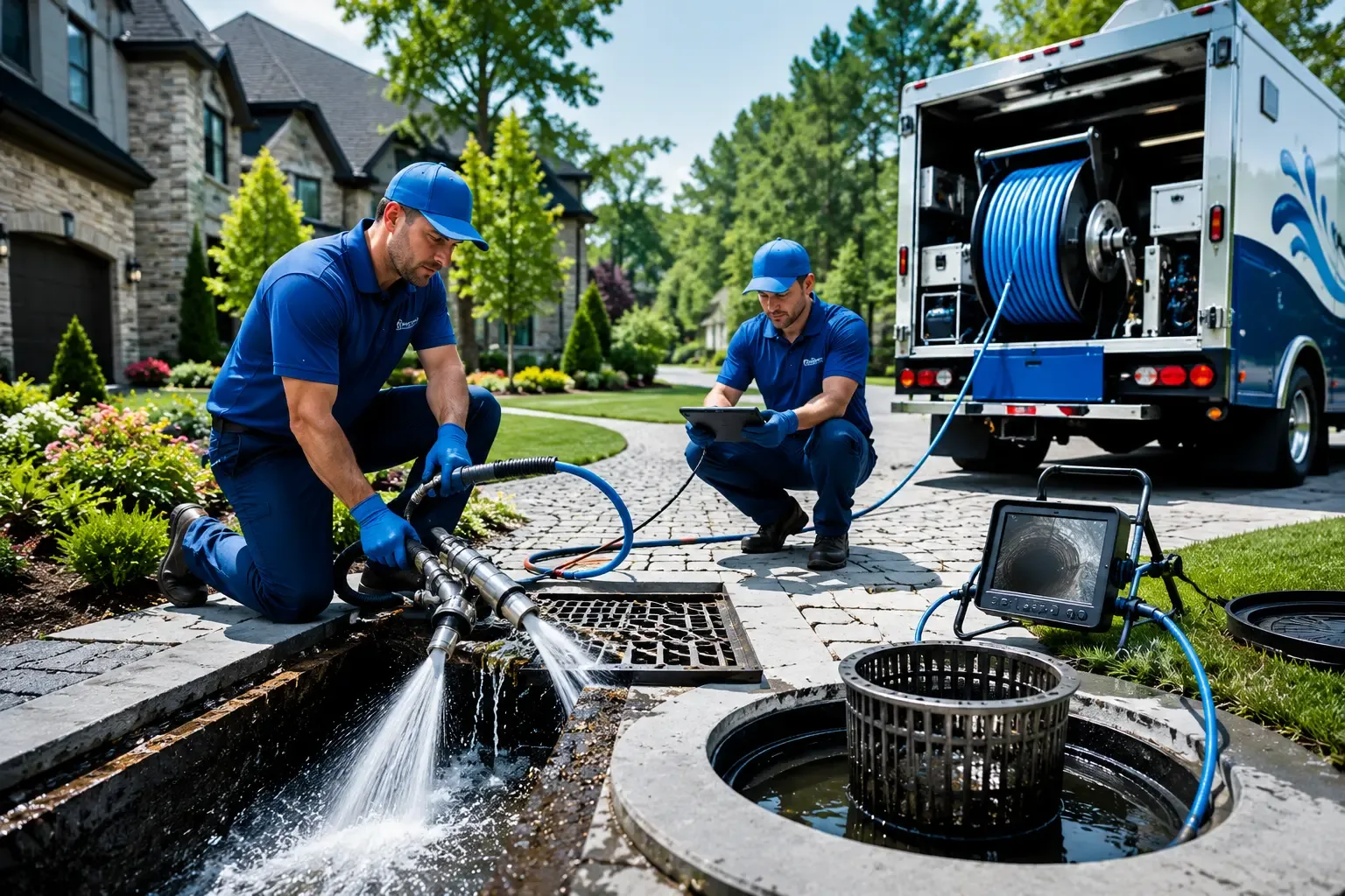 Local outdoor drain cleaning professionals in Shortsville, NY